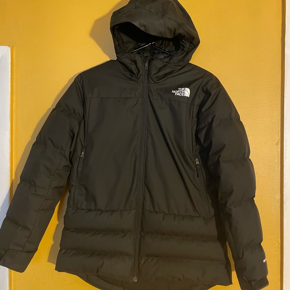 The North Face Black Insulated Hooded 550 Jacket Girls Kids 14-16Years